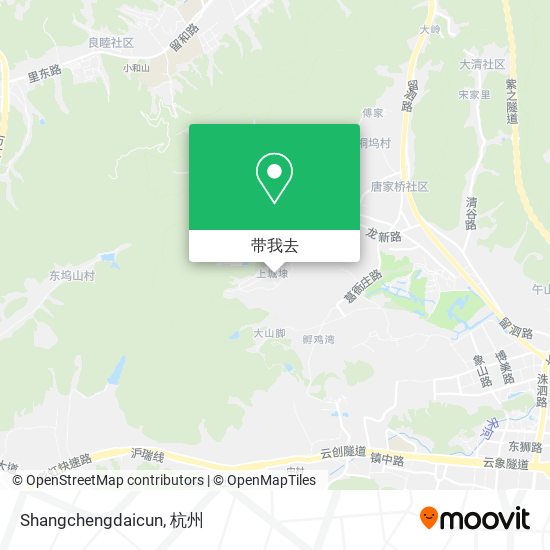Shangchengdaicun地图