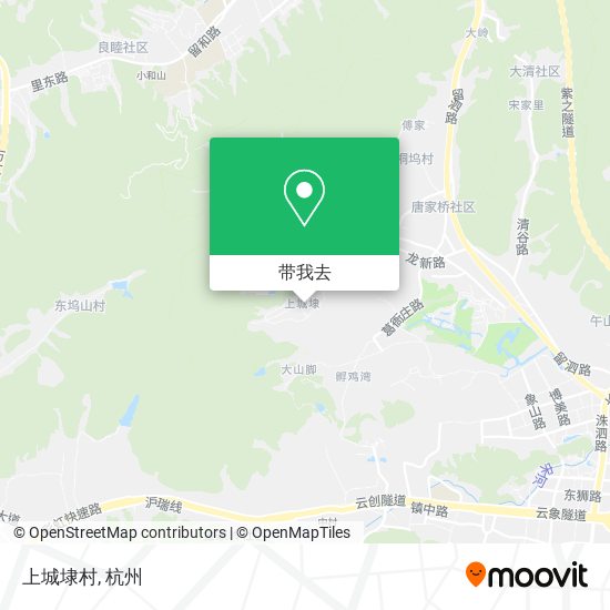 上城埭村地图