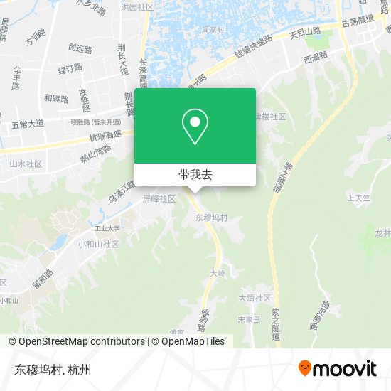 东穆坞村地图