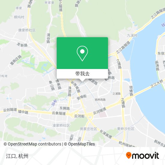 江口地图
