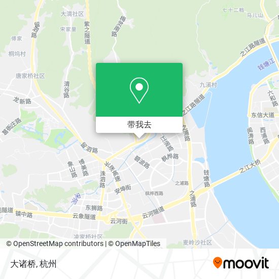 大诸桥地图