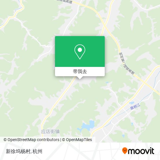 新徐坞杨村地图
