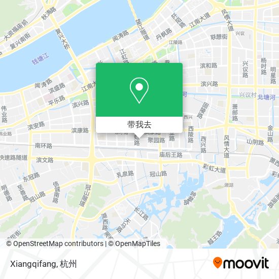 Xiangqifang地图