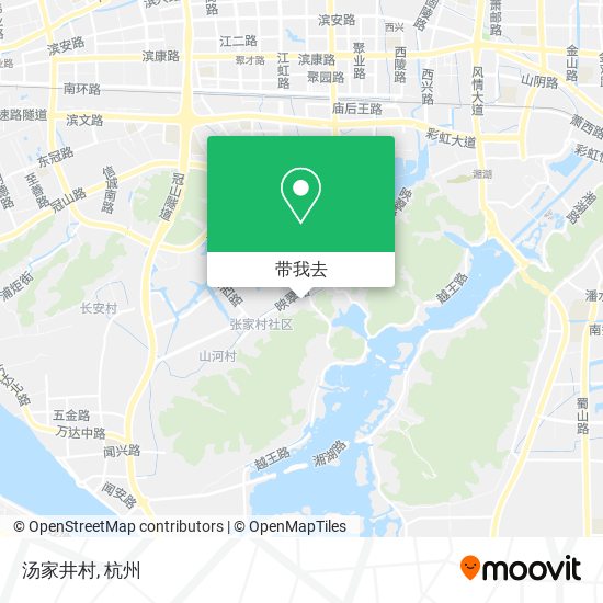 汤家井村地图