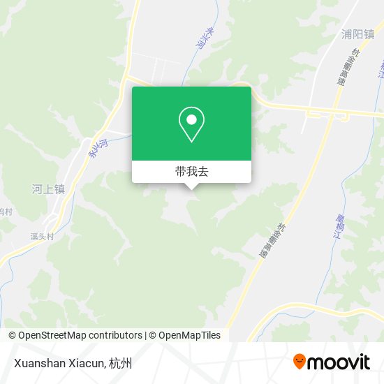 Xuanshan Xiacun地图