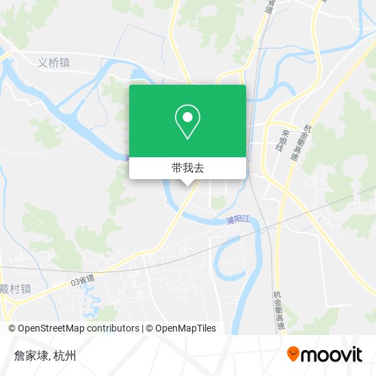 詹家埭地图
