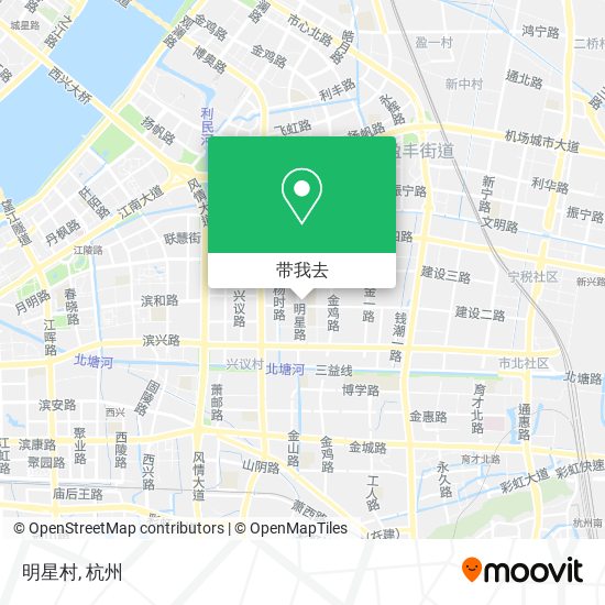 明星村地图