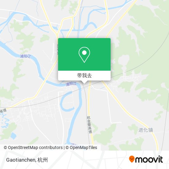 Gaotianchen地图