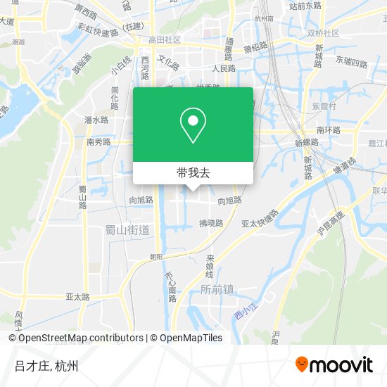 吕才庄地图