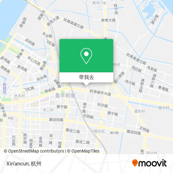 Xin’ancun地图