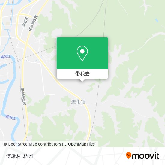 傅墩村地图