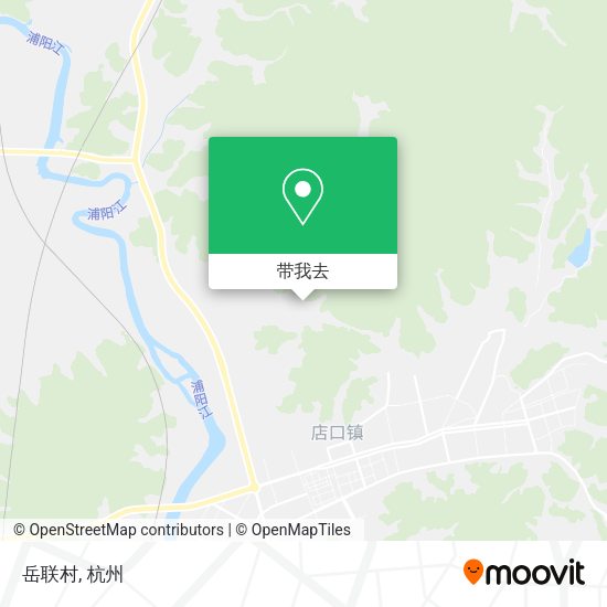 岳联村地图