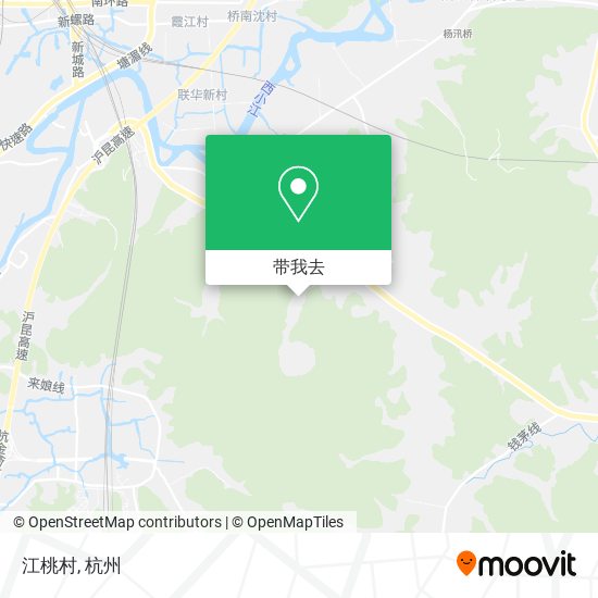 江桃村地图
