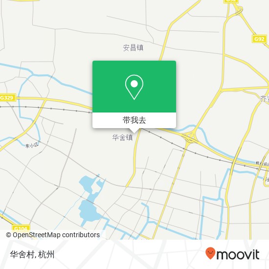 华舍村地图