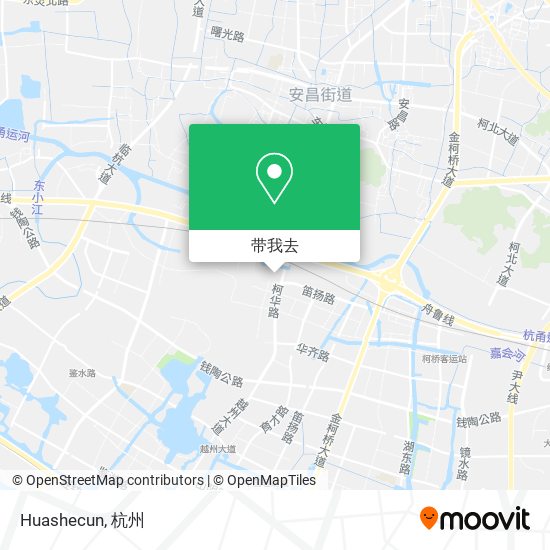 Huashecun地图