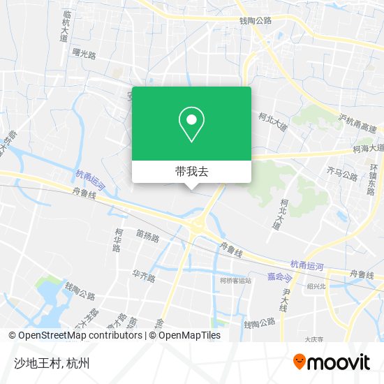 沙地王村地图