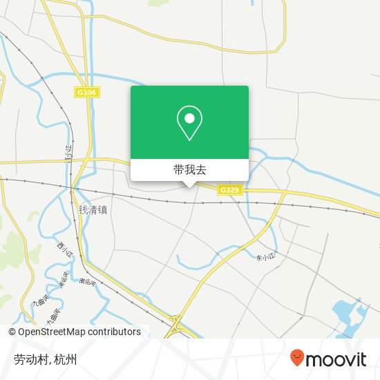 劳动村地图
