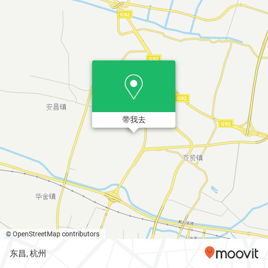 东昌地图