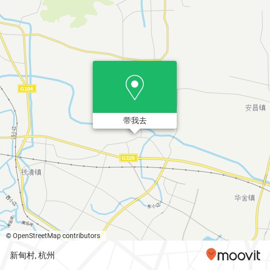 新甸村地图