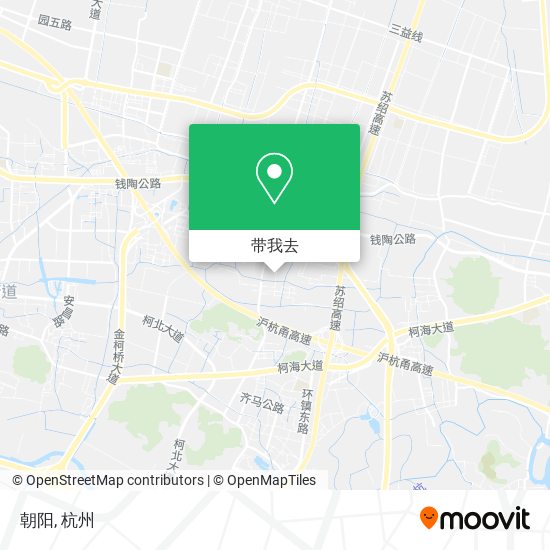 朝阳地图