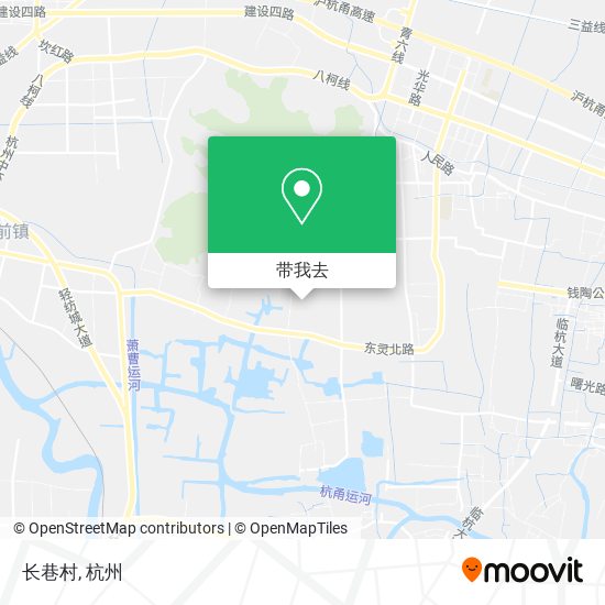 长巷村地图