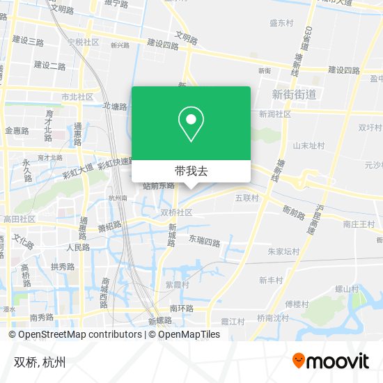 双桥地图