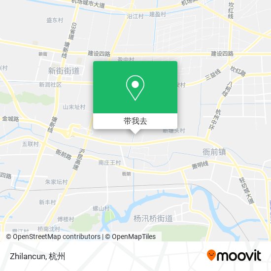 Zhilancun地图