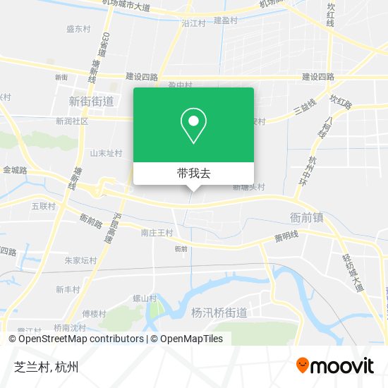 芝兰村地图