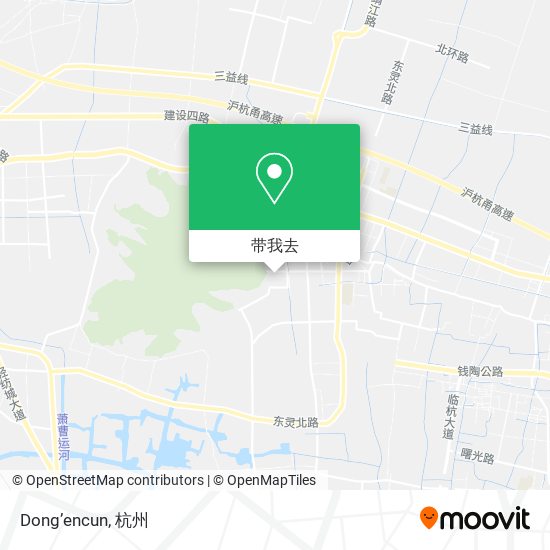 Dong’encun地图