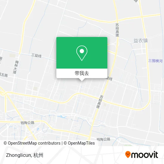 Zhonglicun地图