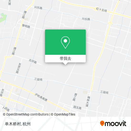 单木桥村地图