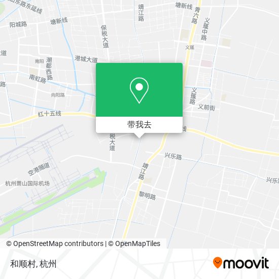和顺村地图