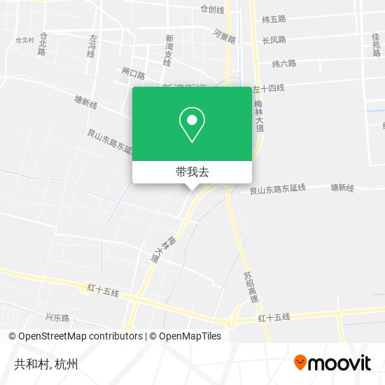 共和村地图