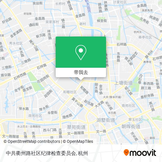 中共衢州路社区纪律检查委员会地图