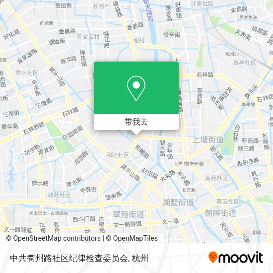 中共衢州路社区纪律检查委员会地图