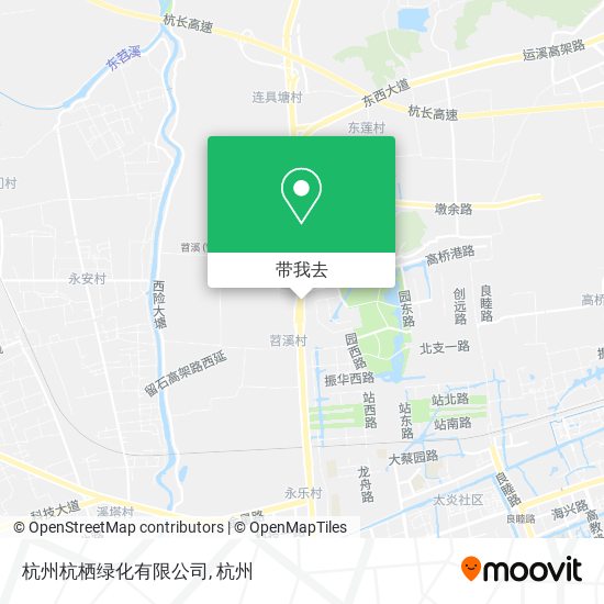 杭州杭栖绿化有限公司地图