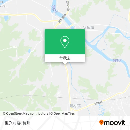 復兴村委地图