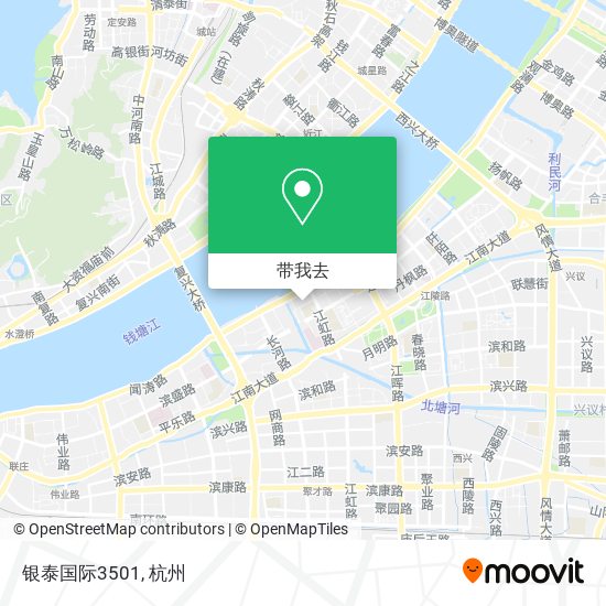 银泰国际3501地图