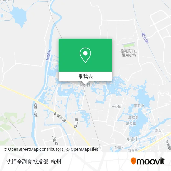 沈福全副食批发部地图