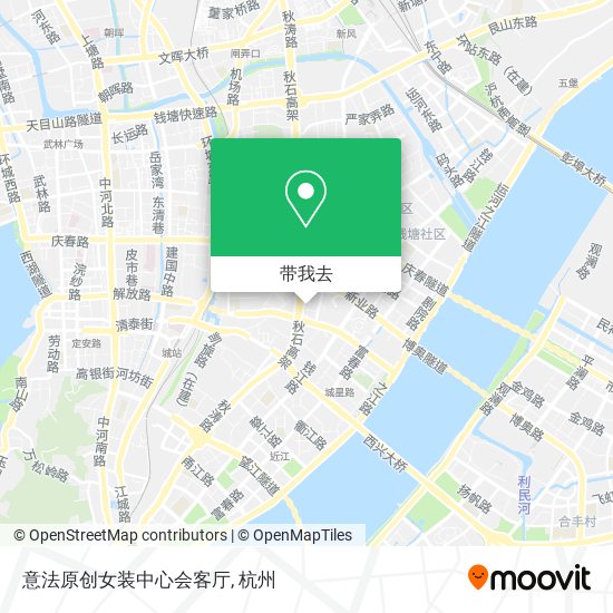 意法原创女装中心会客厅地图