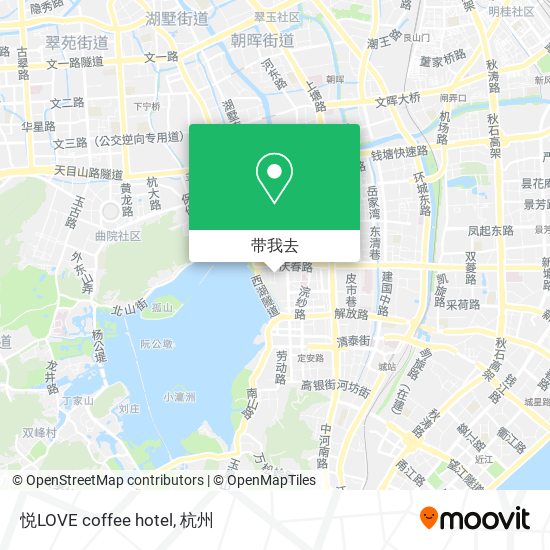 悦LOVE coffee hotel地图