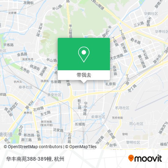 华丰南苑388-389幢地图