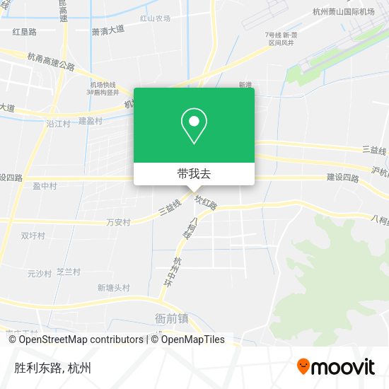 胜利东路地图