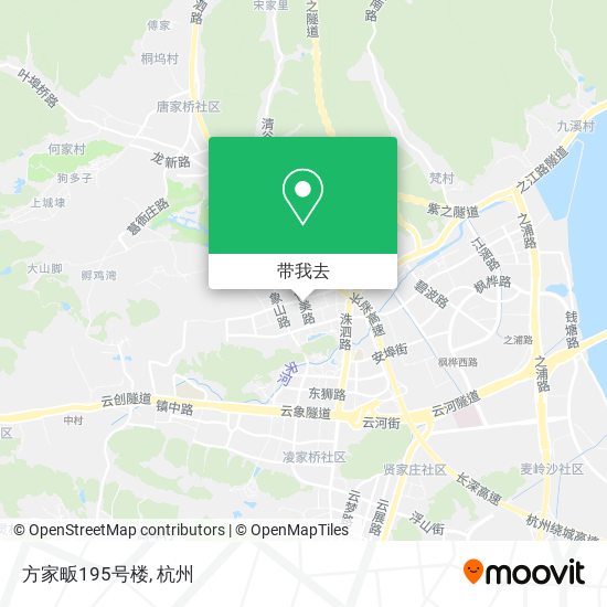 方家畈195号楼地图