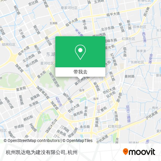 杭州凯达电为建没有限公司地图