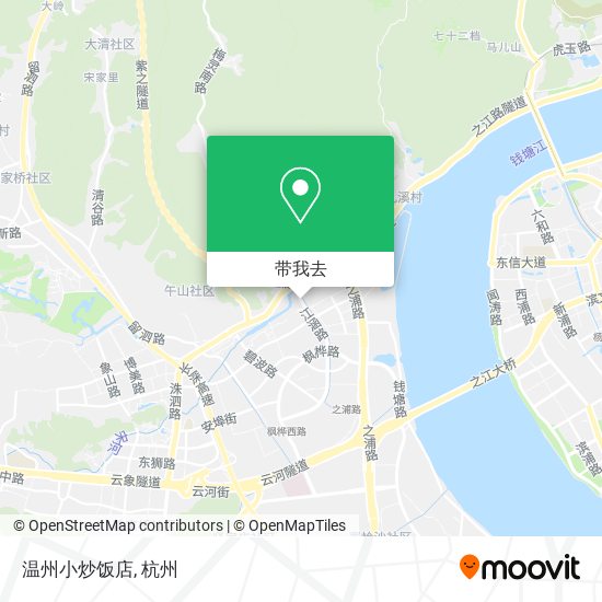 温州小炒饭店地图