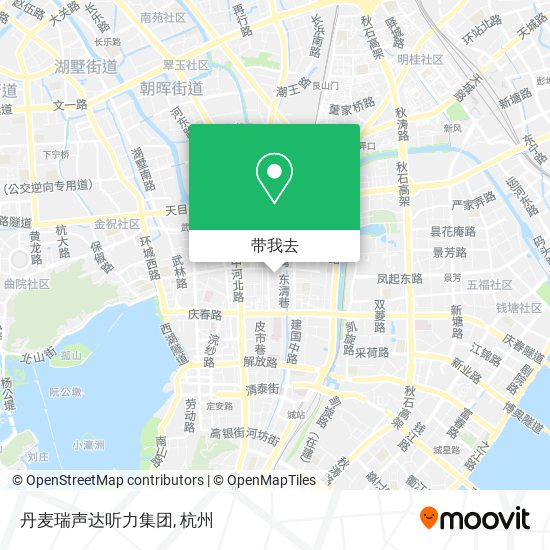 丹麦瑞声达听力集团地图