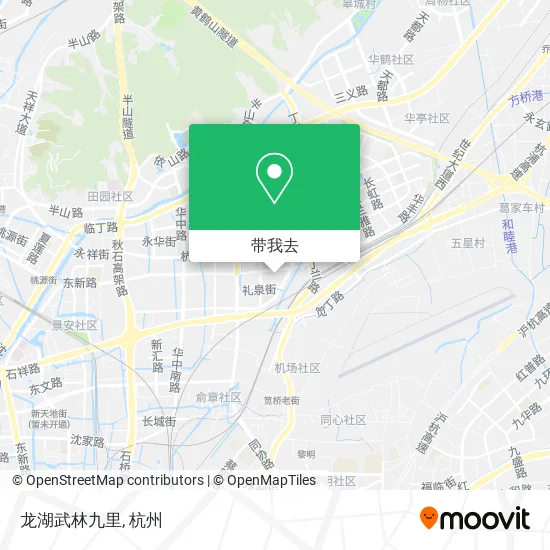 龙湖武林九里地图