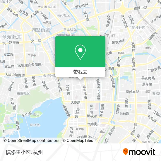慎俢里小区地图