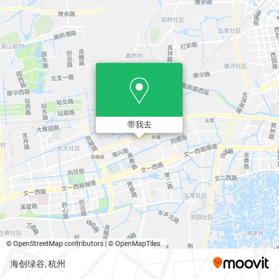海创绿谷地图